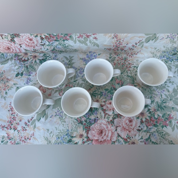 6 Pfaltzgraff Grapevine Coffee Mugs - Picture 3 of 11